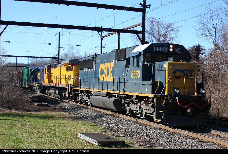 CSX 8550, CREX >026, CSX 2516 on Q418